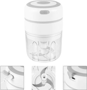 Wireless USB Charging 30W Eco-Friendly Electric Mini Garlic Crusher Press Blender Grinder 100ml Capacity PP Plastic Stainless - Product Image 5