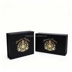 Mini flacon rechargeable pour échantillon de Cologne, petit flacon de parfum <span class=keywords><strong>vide</strong></span> en verre avec atomiseur, flacon de parfum avec coffret en papier de luxe - Product Image 6