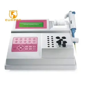 Eurpet Nalytische Instrumenten Semi-Automatische Biochemische Diergeneeskundige Bloedchemie Coagulatie Analysator Machine