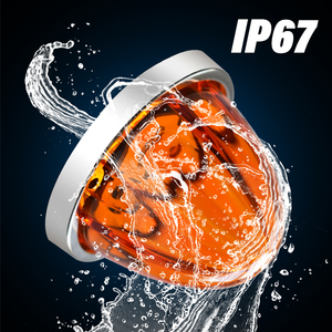 New IP67 Không Thấm Nước LED Xe Tải Trang Trí Ánh Sáng Nhựa Dưa Hấu Ánh Sáng Với 12-24V 95Mm Superseal Kết Nối - Product Image 4