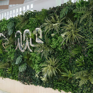 Mur d'herbe de mur de <span class=keywords><strong>buis</strong></span> artificiel en plastique anti-UV plante mur vert pour <span class=keywords><strong>la</strong></span> décoration extérieure intérieure - Product Image 2