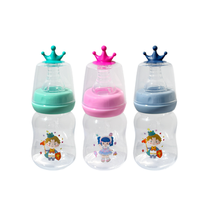 Bouteille d'alimentation en PP de qualité supérieure pour nouveau-né avec logo personnalisé en usine, 60 ml, qualité alimentaire, eau potable, lait maternel, soin sensoriel - Product Image 2