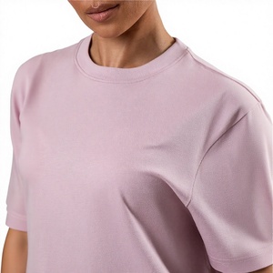 Camiseta Corta Blanca de Cuello Redondo para Mujer, Ajustada, Informal, de Jersey, para Primavera/Verano - Product Image 5