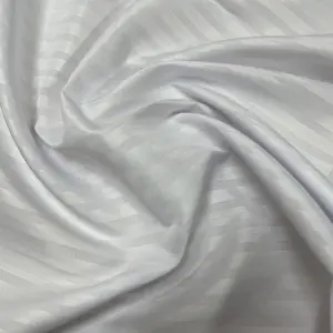 Factory produce 100% Polyester Stripe peach skin fabric used for home textiles