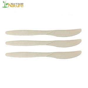 Bioplastique Écologique 8 Pouces Couverts D'amidon De Maïs Couteau pour le Gâteau - Product Image 2