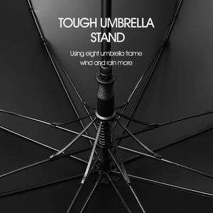 Suppliers Manufacturer Wholesale Large Windproof logo Prints Luxury Promotional Branded Custom Straight Nylon 120cm <b>Umbrella</b> - Product Image 4