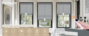 Persianas Enrollables Eléctricas Personalizadas Sin Perforación con Varilla <span class=keywords><strong>de</strong></span> Operación <span class=keywords><strong>Manual</strong></span>, Cortinas Motorizadas para Apartamentos y Alquileres - Product Image 3