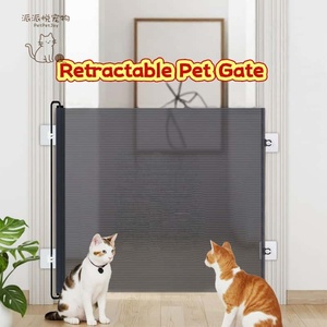 <span class=keywords><strong>Barrière</strong></span> de Séparation Intérieure <span class=keywords><strong>Anti</strong></span>-Saut pour Animaux Domestiques, en Tissu Maillé Solide Rétractable Automatique, Écologique, pour Entrée de Salon - Product Image 5