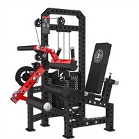 Barres parallèles assistées en acier, barre horizontale, machine à dips universelle, équipement de musculation commercial pour salle de sport