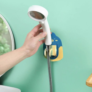 Support de pommeau de douche sans perçage, crochet universel réglable pour pommeau de douche, adapté aux pommeaux de douche de salle de bain et de toilettes. - Product Image 3