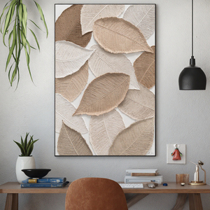 Arte de Pared en Lienzo Multicolor Personalizado, Decoración Pintada a Mano, Pintura Abstracta Tridimensional con Textura Gruesa <span class=keywords><strong>para</strong></span> Sala de Estar - Product Image 2