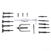 Kit d'extraction professionnel de roulements à billes encastrés 16 pièces avec marteau à inertie et extracteur interne de pont de contrepoids 8-58 mm