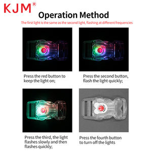 Hondenriem met opdruk, <span class=keywords><strong>extra</strong></span> lang, met snelkoppeling, LED-lampje en transparante plastic gesp voor veilige hondenriemen - Product Image 5