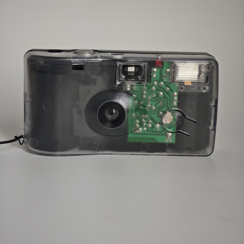 Transparent givré