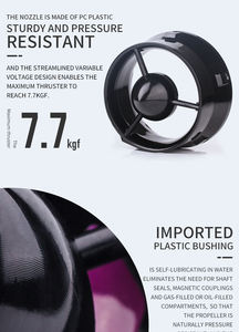 Cubermars W30 320kv 24V 48V ROV 잠수정 로봇 추진기 모터 브러시리스 방수 낚시 보트 카약 수중 추진기 - Product Image 4