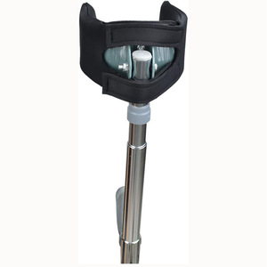 Housse de protection pour canne de bras, noire, lavable, douce, respirante, confortable, accessoire d'aide à la marche - Product Image 3