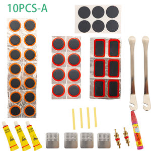 <span class=keywords><strong>Kit</strong></span> de <span class=keywords><strong>Reparación</strong></span> de Bicicletas <span class=keywords><strong>Profesional</strong></span> para Bicicletas de Montaña/Carretera, Herramientas para Parches de <span class=keywords><strong>Pinchazos</strong></span> de Neumáticos, Juego de Mantenimiento de Emergencia Portátil - Product Image 6