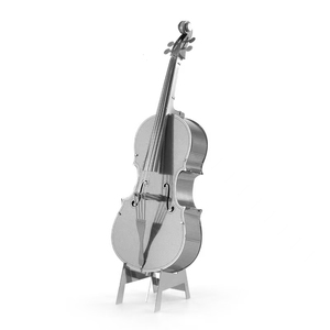 Colección de Modelos Metálicos Premium para Amantes de la Música - Guitarra y <span class=keywords><strong>Bajo</strong></span> Detallados, Rompecabezas DIY, Exhibición Desafiante para Coleccionistas - Product Image 3