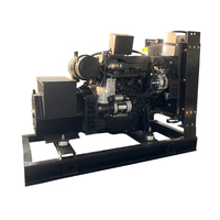 Générateur diesel silencieux 25kva, alternateur Stamford triphasé, cadre ouvert de veille 25kva pour les travaux agricoles, Weichai WP2.3D25E200