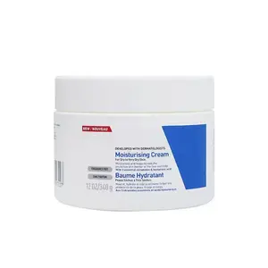 Cera Creme hidratante para o rosto durante todo o dia Creme para rejuvenescimento e reparação de pele seca Creme hidratante corporal VE 85g/340g/454g