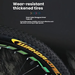 VTT tout-suspendu 27 vitesses, 26 pouces, freins à disque, cadre en acier carbone, <span class=keywords><strong>vélo</strong></span> de montagne pour adultes débutants - Product Image 4