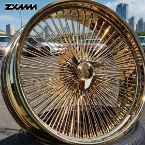 ZXMM Cerchi in Lega Personalizzati Cromati Dorati a Razze Multiple Stile Dayton 2/3 Knock-Off 5x127 5x120 18 20 22 24 26 28 Pollici - Product Image 1