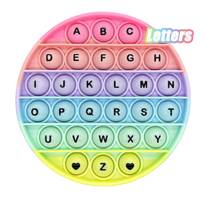 Juguete Educativo de Silicona Personalizado <span class=keywords><strong>Decai</strong></span>, Números para Contar, Letras, Herramienta de Aprendizaje de Matemáticas, Regreso a Clases - Product Image 2