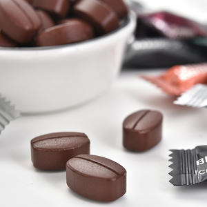 Mint Ice Coffee Candy Snacks Textura dura para bodas <span class=keywords><strong>y</strong></span> hostelería Lote a granel Masticar Caramelos de café de menta - Product Image 4