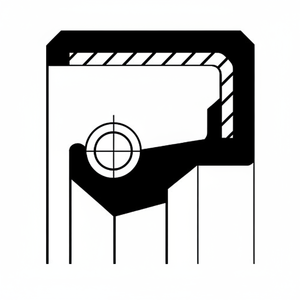 Anello di tenuta APPLICAZIONI GENERALI 12011075B Paraolio motore - Product Image 1