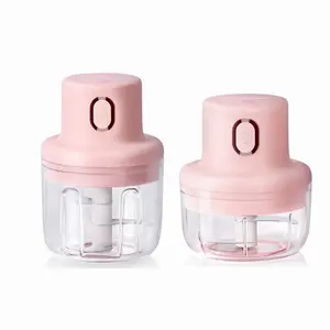 Mini Wireless USB kitchen Gadgets Baby Food Vegetable cutter Online Electric Onion Garlic Chopper