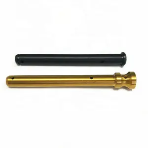 Металлический высококачественный титановый штангенциркуль Ti64 золотого и черного цвета на заказ