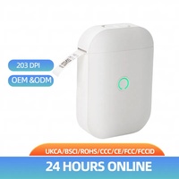 AIYIN D11 imprimante d'étiquettes demi-pouce de largeur portable mini imprimante de poche intelligente pour autocollants