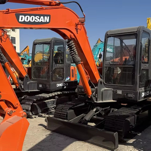 Excavatrice Doosan DH60 d'occasion Mini pelleteuse Doosan DH60 d'occasion Mini pelleteuse d'origine coréenne d'occasion en bon état - Product Image 1