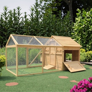 SHUNDA Gallinero de Madera Grande y Espacioso para Exteriores, de Lujo, Moderno, con Diseño Personalizado de Alta Calidad, para Jardín y Granja - Product Image 5