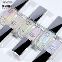 Hanyinails poudre à ongles en Chrome liquide magique effet miroir métallique poudre à ongles en Chrome liquide pour ongles