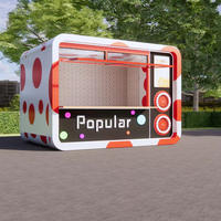 Café mobile de luxe Cabine Apple Maison préfabriquée Cabine modulaire Maison capsule Mini Container Store