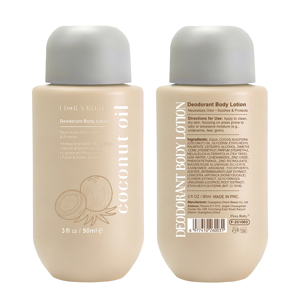 Loción Corporal Hidratante y Desodorante con Aroma a Aceite de Coco, Universal, Suave, No Irritante, Alivia la Piel - Product Image 1