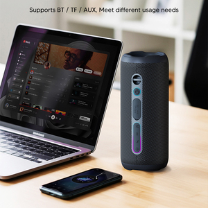 Altavoz Inalámbrico Texture-On-The-Go de 20 W con Bluetooth 5.3 Estable e Impermeabilidad IPX6 para Caminatas Urbanas y Vida Minimalista en el Hogar - Product Image 4