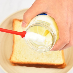 Dài Xử Lý Mini Silicone Thìa Jar Mỏng <span class=keywords><strong>Scraper</strong></span> Cho Baking & Pastry Công Cụ Nhà Bếp Thiết Yếu - Product Image 3