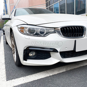 ชุดแต่งสปอยเลอร์กันชนหน้ารถยนต์ ช่องระบายอากาศด้านข้าง สำหรับ BMW ซีรีส์ 4 รุ่น F32 F33 F36 420i 428i M-Sport ปี 2014-2020 - Product Image 5