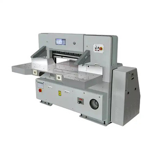 Coupe-papier hydraulique Nantong QZYK1300DH 10, machine à double découpe pour la découpe du papier avec une précision de 0,2 mm - Product Image 4