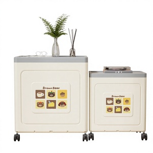 Scatola Pieghevole per Stoccaggio <span class=keywords><strong>di</strong></span> Grande Capacità in Materiale PP Ecologico con Ruote e Apertura Superiore per <span class=keywords><strong>Casa</strong></span> e <span class=keywords><strong>Giardino</strong></span> - Product Image 1