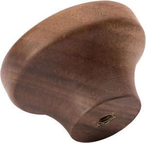 Wooden Door <b>Handle</b> Round Pull <b>Knob</b> For <b>Furniture</b> Drawer Cabinet Minimalist Design Durable Wood <b>Handle</b> - Product Image 3