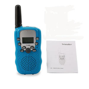 Walkie talkie e set di telescopi per bambini, 22 canali 2 vie Radio 3 miglia a lungo raggio palmare bambini Walkie talkie avventure - Product Image 2
