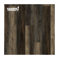 Sentai Commercial SPC Flooring New Luxury Vinyl Click Flooring Hecho de material de madera de parquet barato y duradero