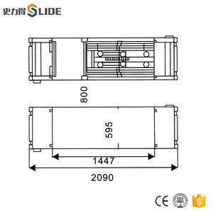 Gunting angkat mobil, gunting ganda 3500kg angkat kendaraan bekas - Product Image 5