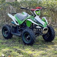 Quad chinois populaire et économique, 2 temps, 4 roues, mini moto 50cc, transmission automatique par chaîne