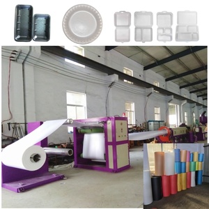 <span class=keywords><strong>PS</strong></span> bọt thực phẩm khay tấm CuộN máy đùn thực phẩm container chân không hình thành máy - Product Image 4