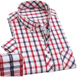 Personalized 100% Cotton <strong>Shirting</strong> Fabric Oxford Shirt for Men Long-sleeved Loose Men's Shirts - Product Image 5