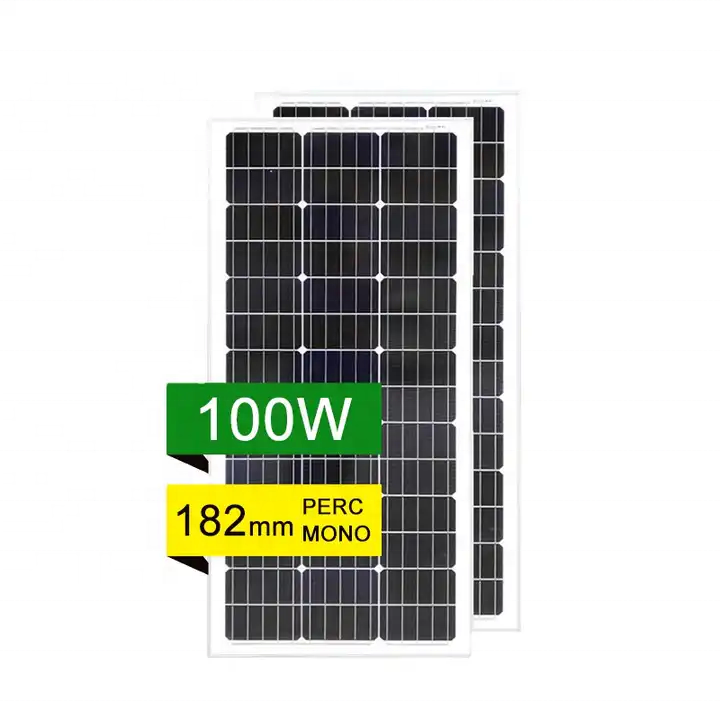 Tier 1 <strong>Solar</strong> <strong>Cell</strong> <strong>Solar</strong> Power System Easy Installation <strong>12V</strong> 100W Mono Mini <strong>Solar</strong> Panel with High Voltage 5w-800w